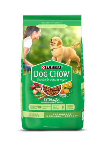 Dog Chow Cachorro Medianos y Grandes (44Lb)